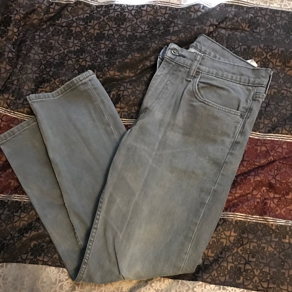 Levi Strauss Charcoal Skinny Jeans 34